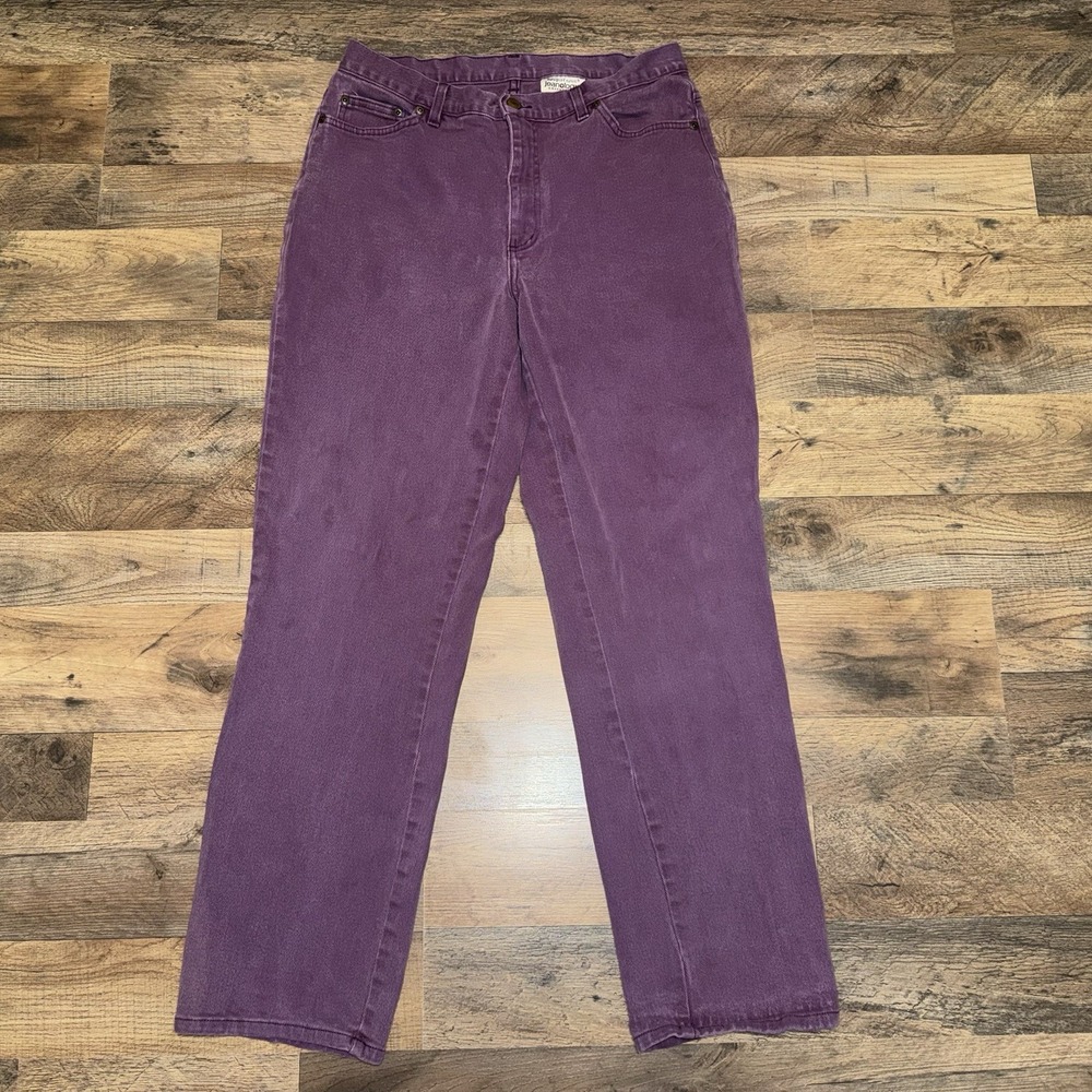 Vintage Jeanology Newport News Pants Purple Size 16